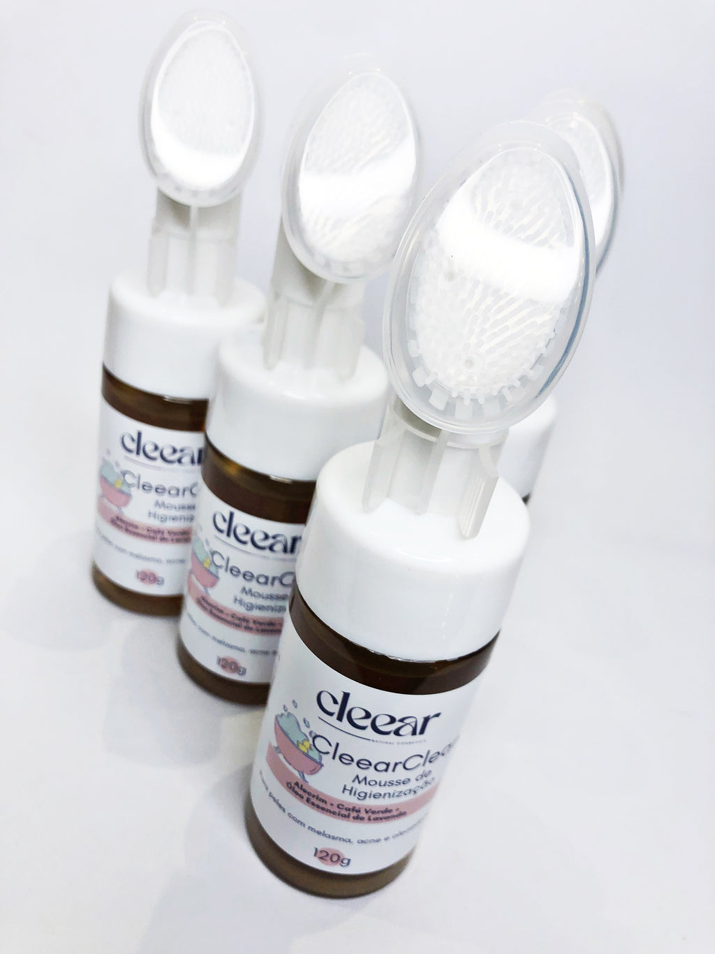 Mousse de Higienização Alecrim + Café Verde CleearClean