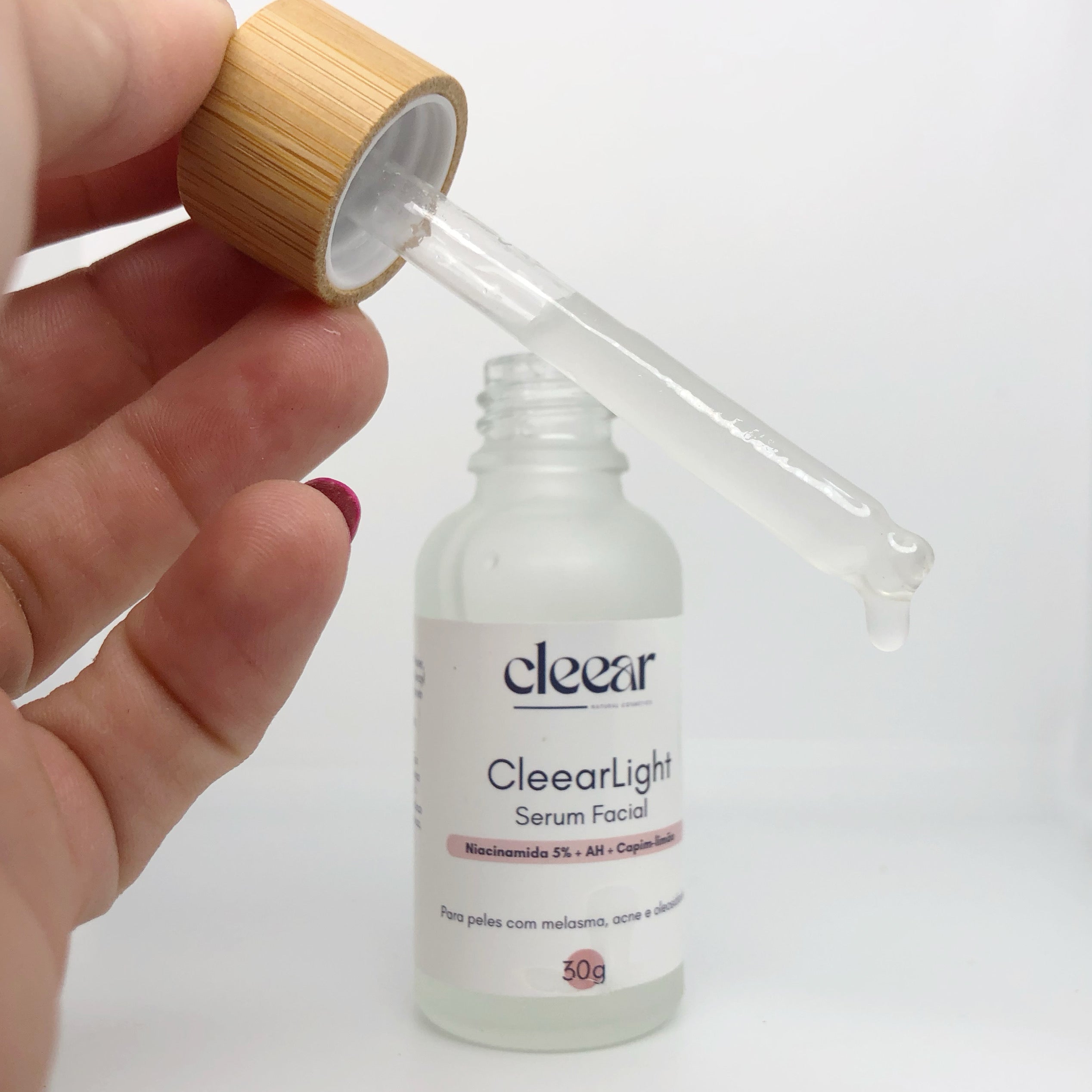 Serum ULTRA Concentrado Niacinamida 5% + Ácido Hialurônico CleearLight NOVA FÓRMULA