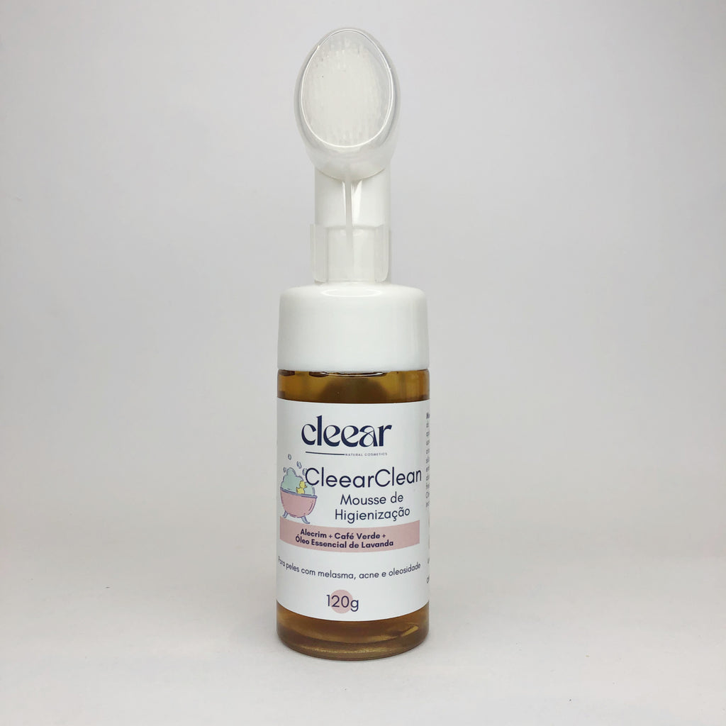 Mousse de Higienização Alecrim + Café Verde CleearClean