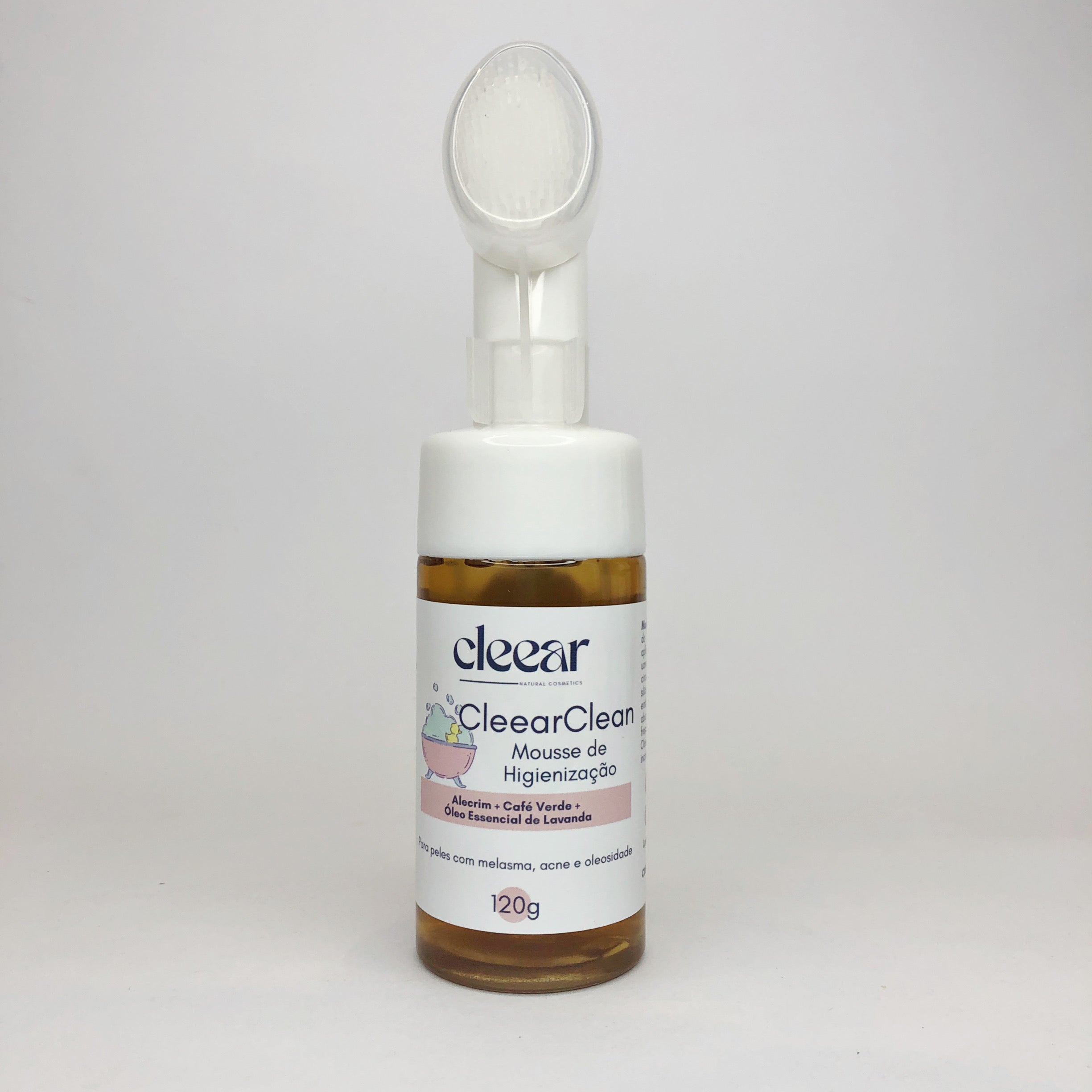 Mousse de Higienização Alecrim + Café Verde CleearClean