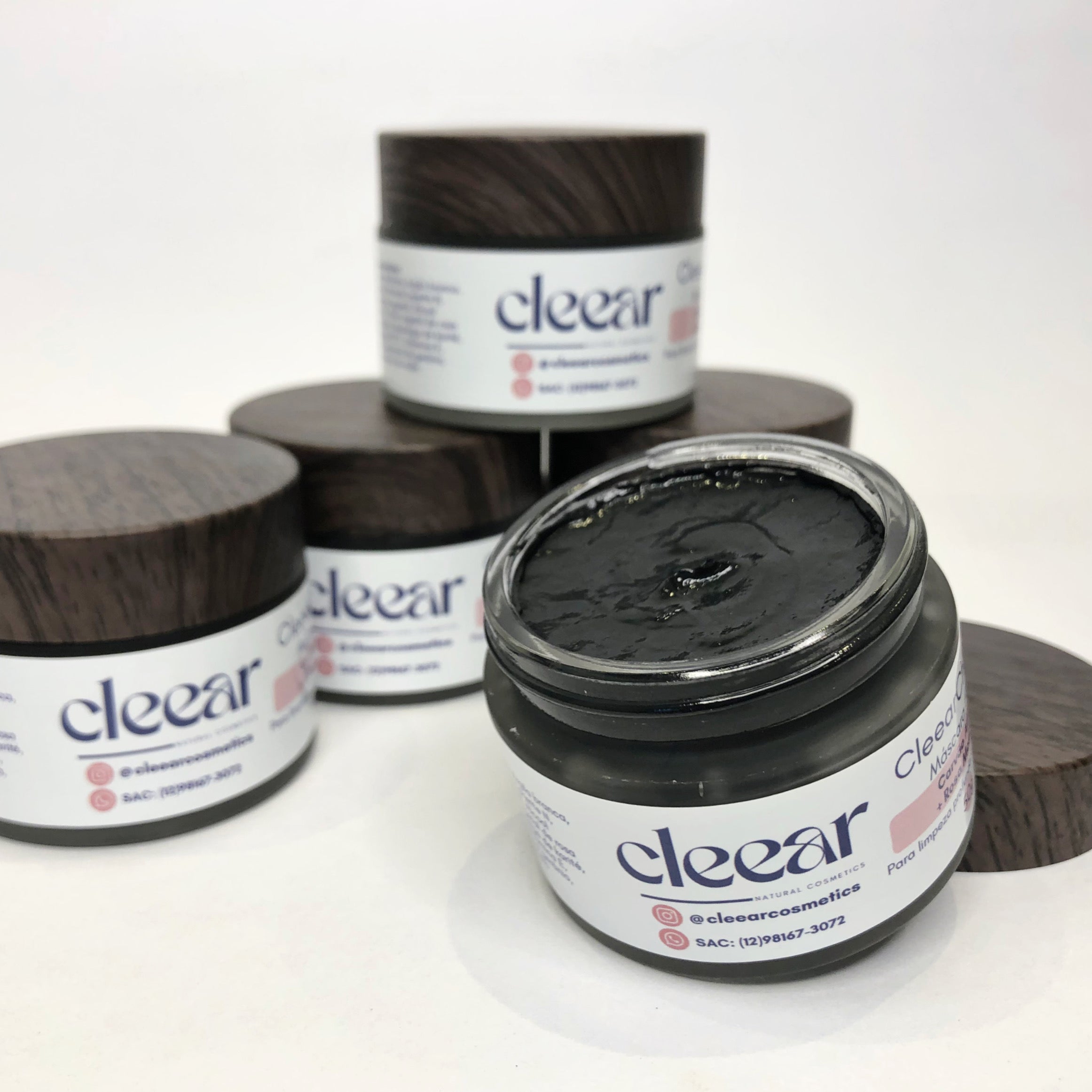 Máscara de Limpeza Carvão Ativado CleearCharcoal