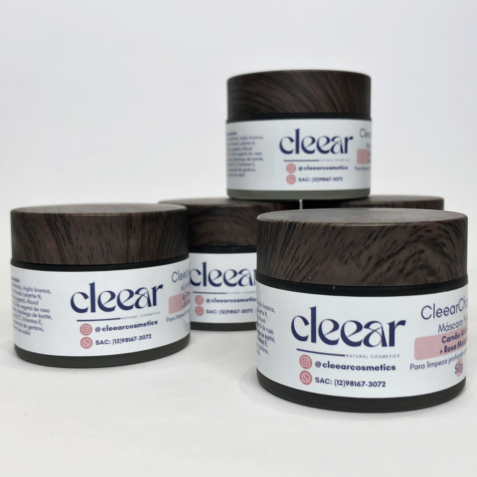 Máscara de Limpeza Carvão Ativado CleearCharcoal