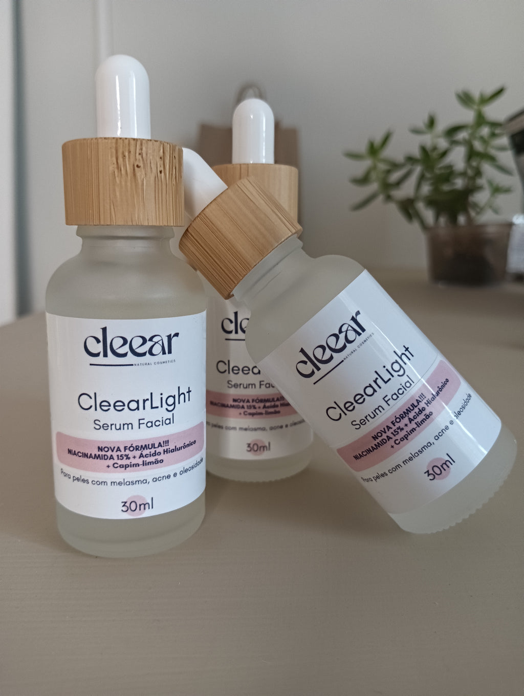 Serum ULTRA Concentrado Niacinamida 5% + Ácido Hialurônico CleearLight NOVA FÓRMULA