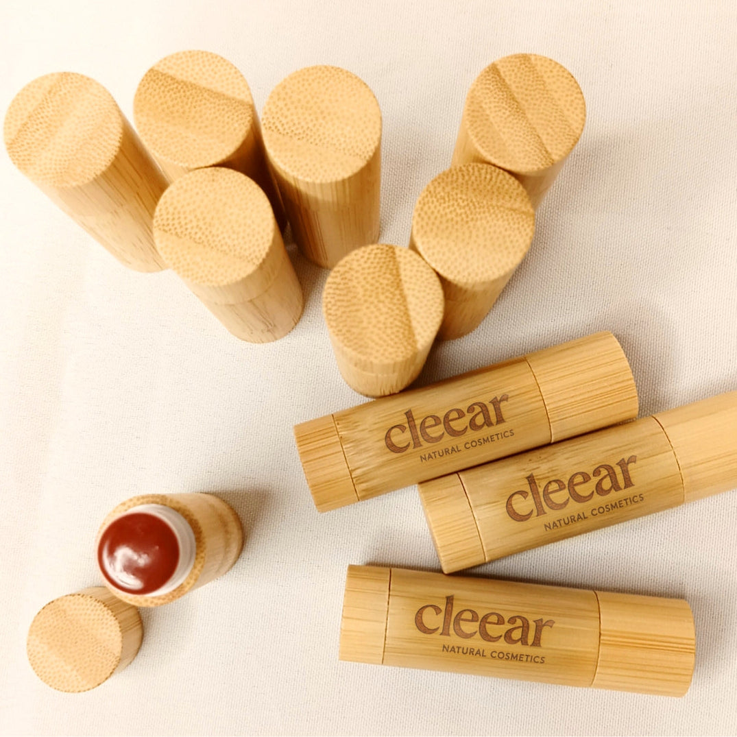 Balm Labial Super Regenerador - Vit E + Buriti + Semente de Uva + Abacate + Manteiga de Cacau e Karité - CleearLips