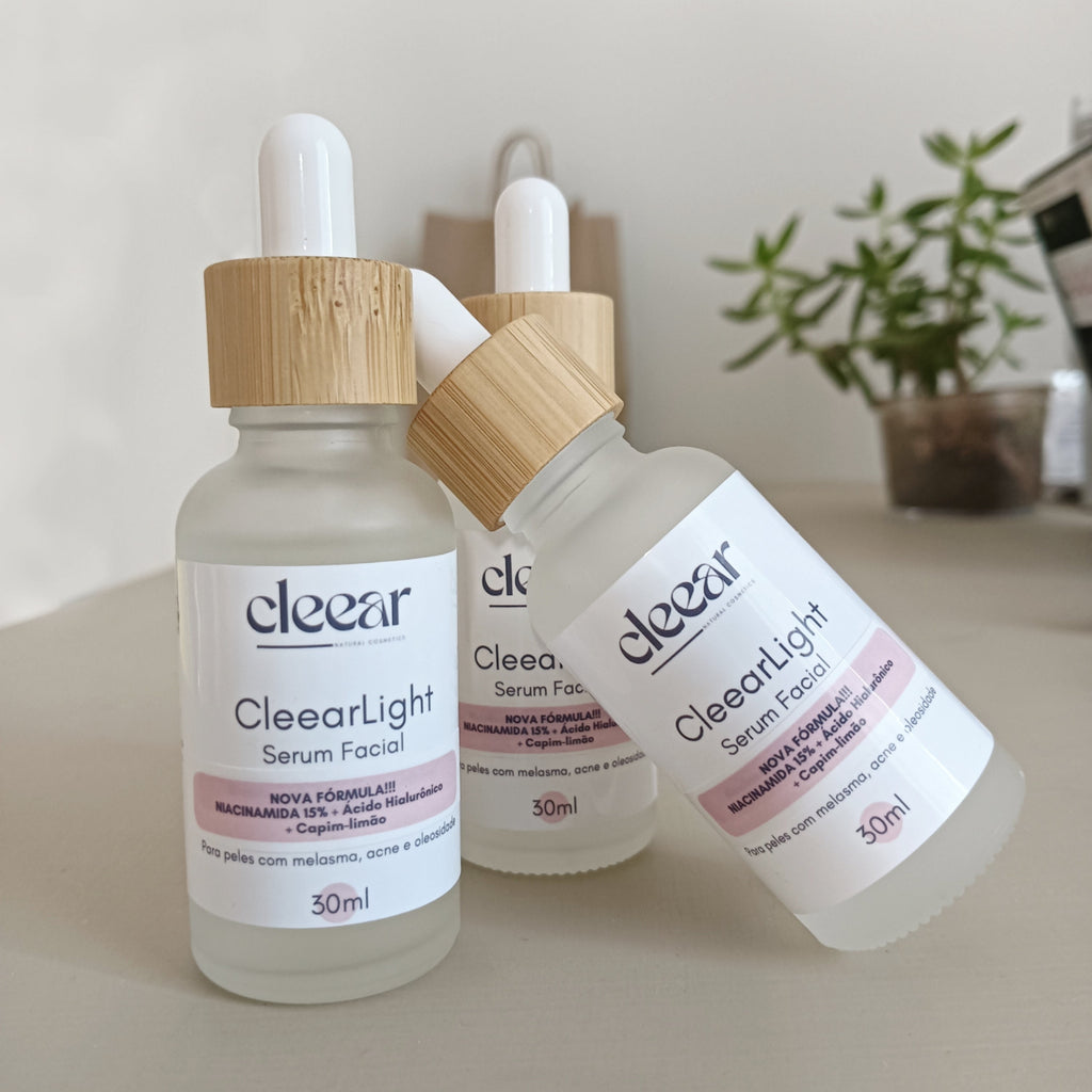 Serum ULTRA Concentrado Niacinamida 15% + Ácido Hialurônico CleearLight NOVA FÓRMULA